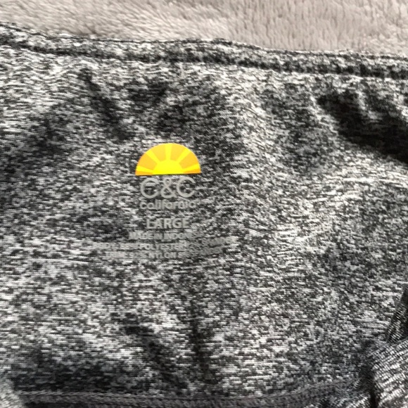 C&C California Fishnet Panel Leggings - Picture 4 of 5